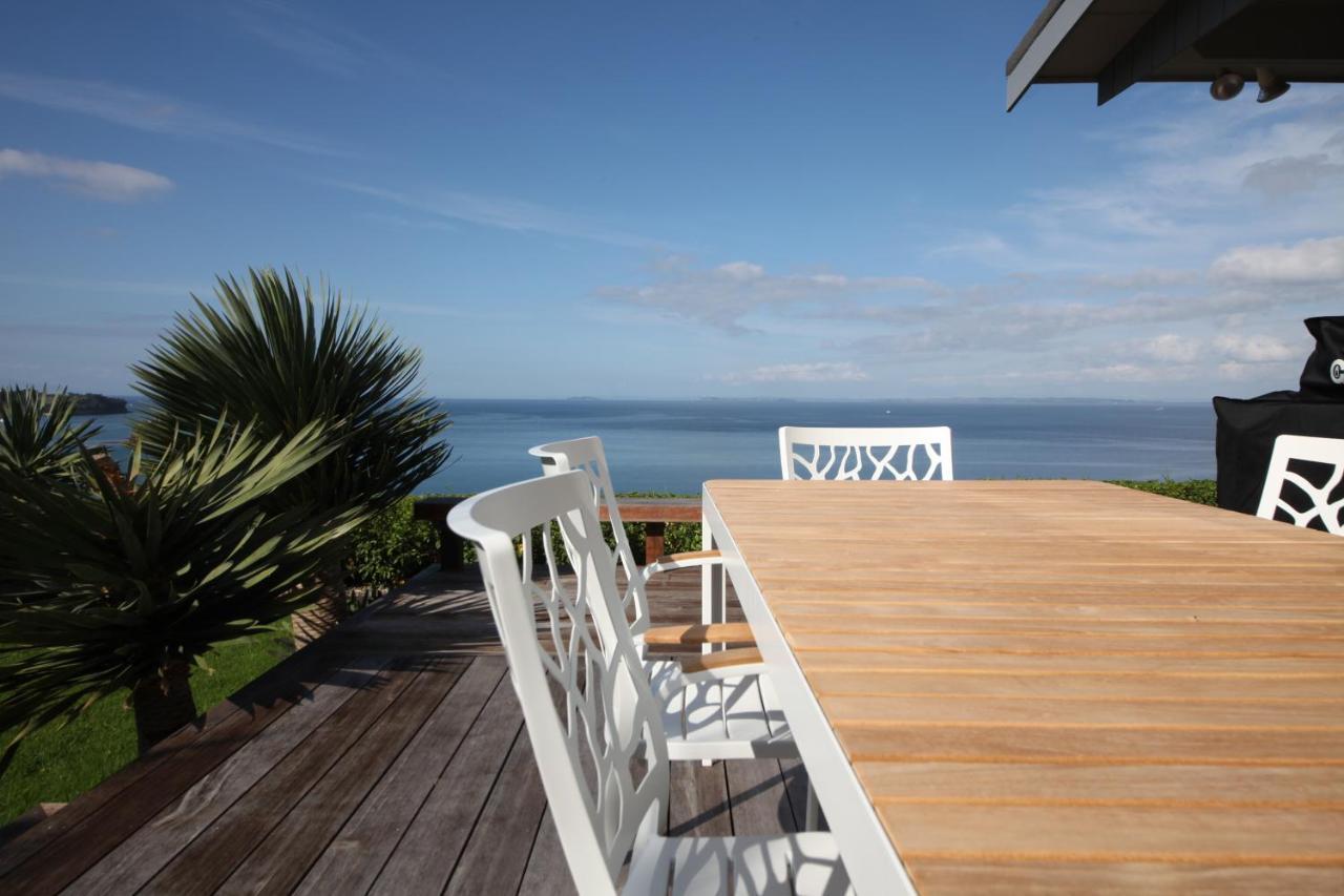 Luxury House With Clifftop Seaview Península de Península de Whangaparaoa Exterior foto